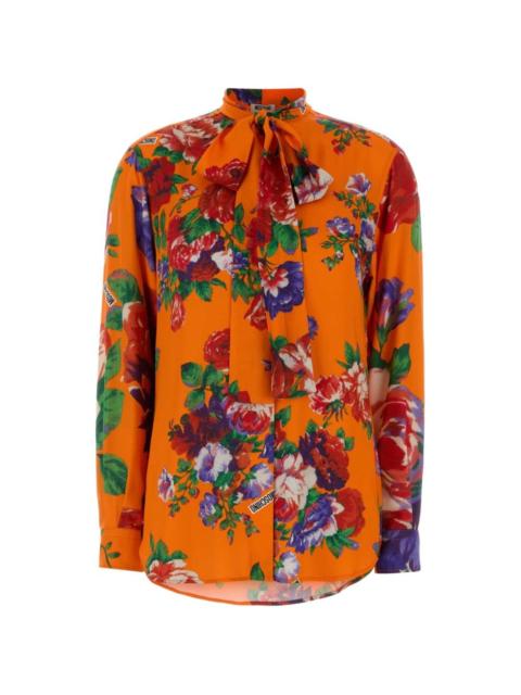 Moschino floral-print blouse