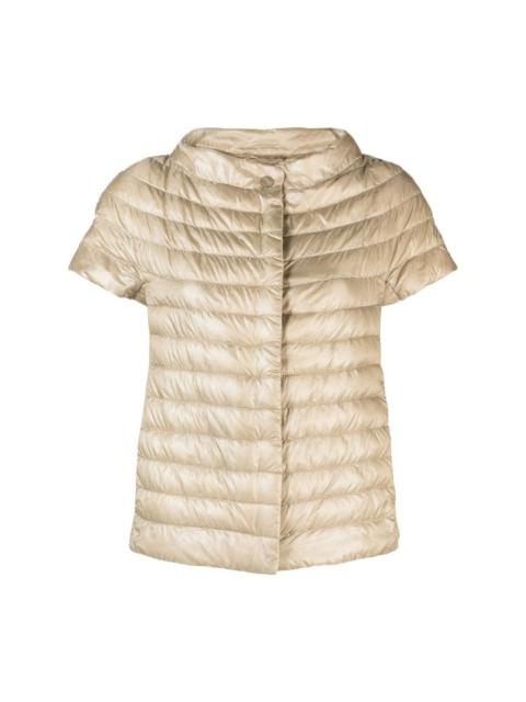 Margherita short-sleeved puffer jacket