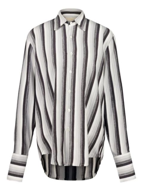 MARRAKSHI LIFE French-cuff striped shirt