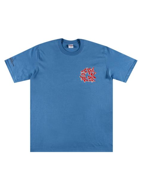 Supreme 최고 지원 단위 티 'Dusty Light Royal 이름 *