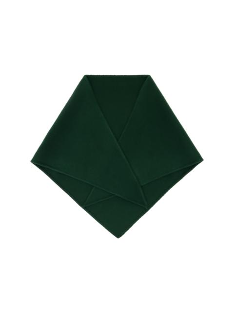 Marni Green Mini Logo Triangle Scarf