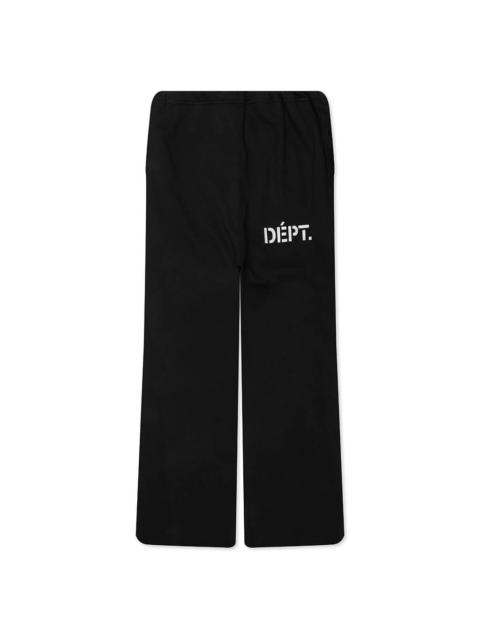 GALLERY DEPT. DROP CROTCH SWEATPANTS - VINTAGE BLACK