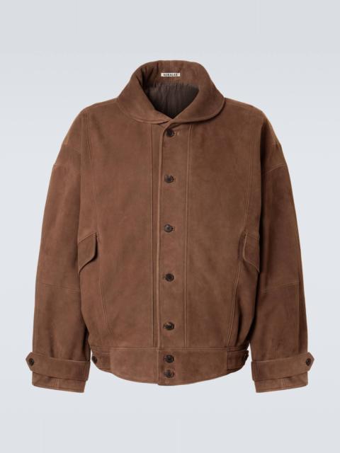 AURALEE Suede blouson jacket