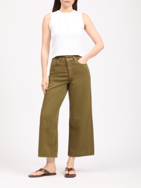 rag & bone Annie Ankle Wide-Leg Jean High-Rise in Lightweight Rigid Denim