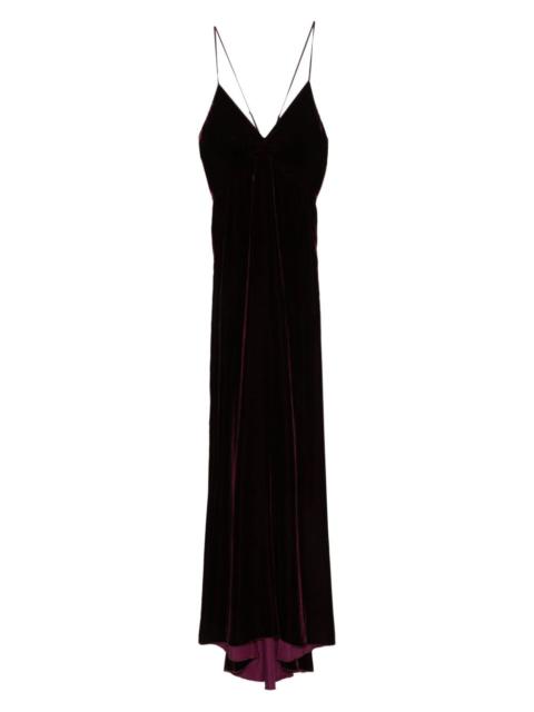 forte_forte v-neck maxi dress