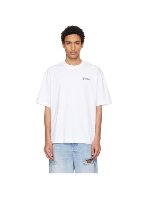 Off-White White Script Skate T-shirt
