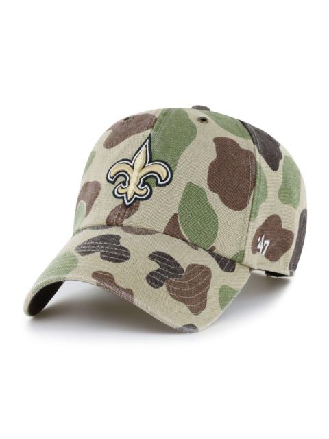 Carhartt New Orleans Saints '47 Camo Clean Up