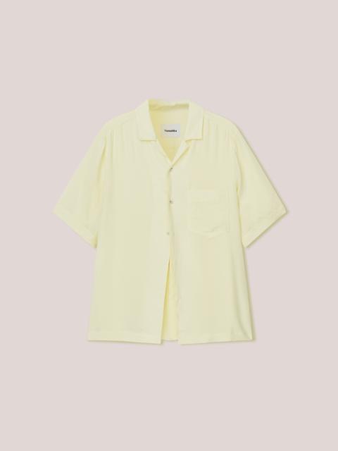 Nanushka BORY - Twill-silk structured shirt - Yellow