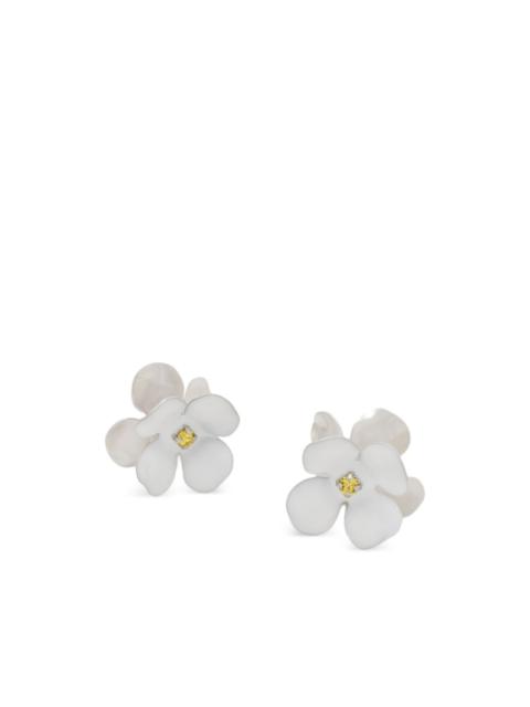 Marni daisy-stud earrings