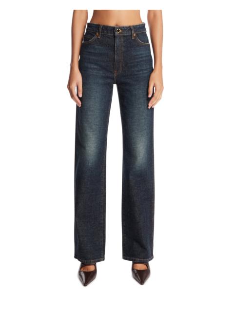 KHAITE Blue Danielle Jeans