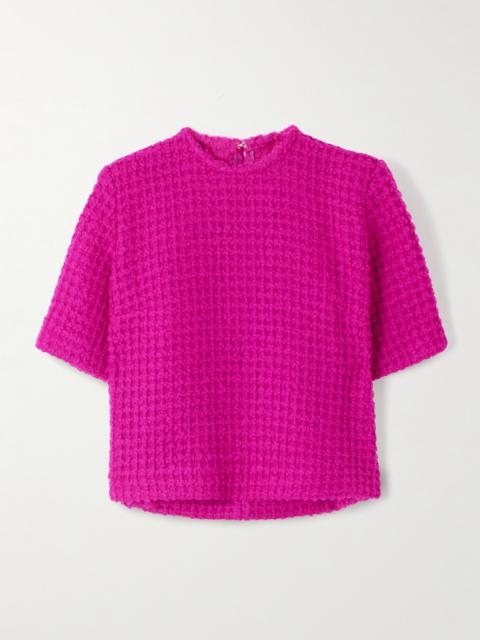 LIBEROWE Chambers Wool-bouclé T-shirt