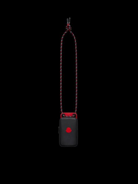 Moncler Logo Leather Phone Case