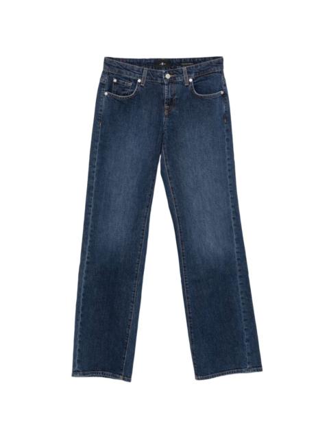 7 For All Mankind Low Straight jeans