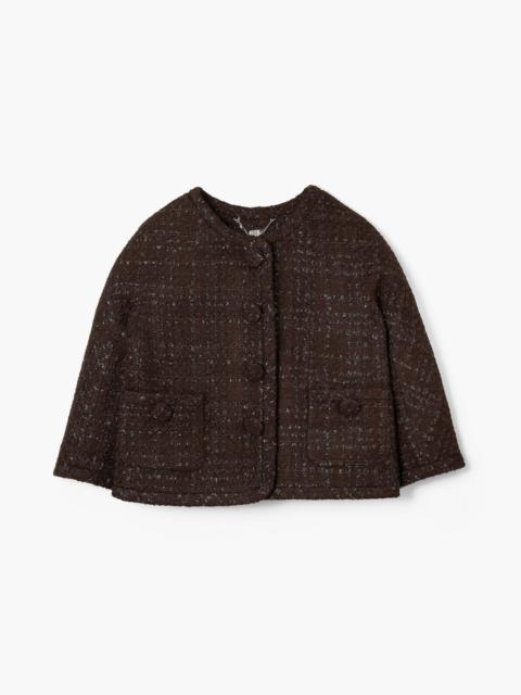 Marc Jacobs TWEED BACKWARDS LADY JACKET