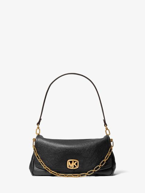 MICHAEL KORS Bryant Large Textured Leather Convertible Shoulder Bag