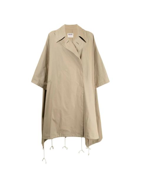 Yohji Yamamoto oversized trench coat