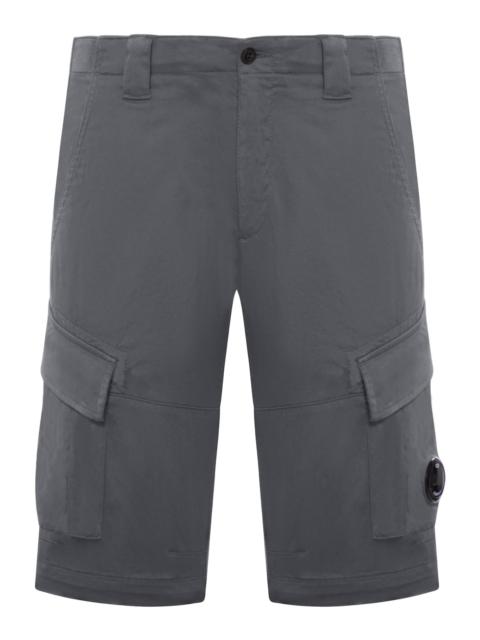 C.P. Company SATEEN STRETCH CARGO SHORTS