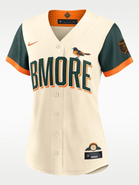 Nike Baltimore Orioles City Connect Women's Nike MLB Stadium Jersey