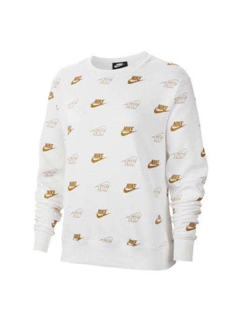 Nike (WMNS) Nike Sportswear Crew Shine Sweatshir 'White' BV4995-100