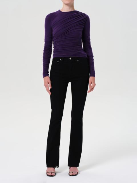 AGOLDE INGRAM SPLIT SKINNY (COMFORT STRETCH) IN IMMERSION