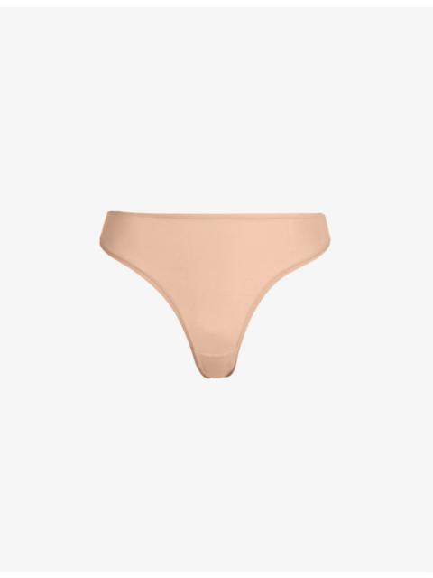 SKIMS Fits Everybody mid-rise stretch-woven thong