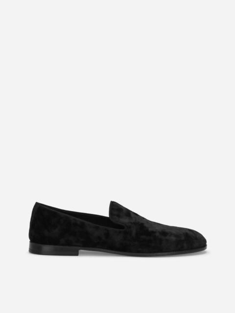 Dolce & Gabbana Velvet slippers