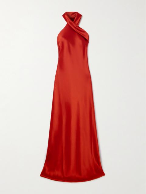 GALVAN Pandora Satin Gown