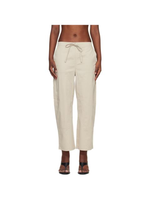 rag & bone Off-White Jolie Carpenter Lounge Pants