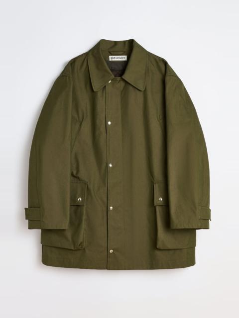 Hunter Jacket Pine Green Technical Panama