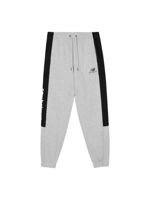 New Balance New Balance Cotton Sport Joggers 'Grey Black' AMP03344-AG