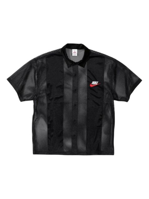 Supreme Supreme x Nike Mesh S/S Shirt 'Black' SUP-SS24-166