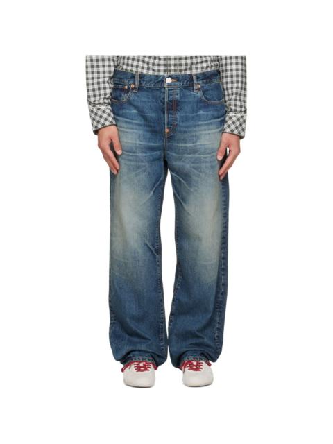KENZO Blue Kenzo Paris Straight Fit Jeans