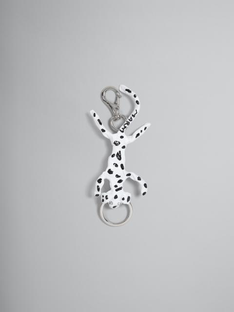 Marni PLAYFUL WHITE KEYRING