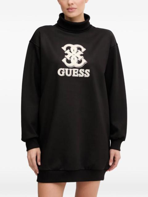 GUESS USA logo turtleneck dress