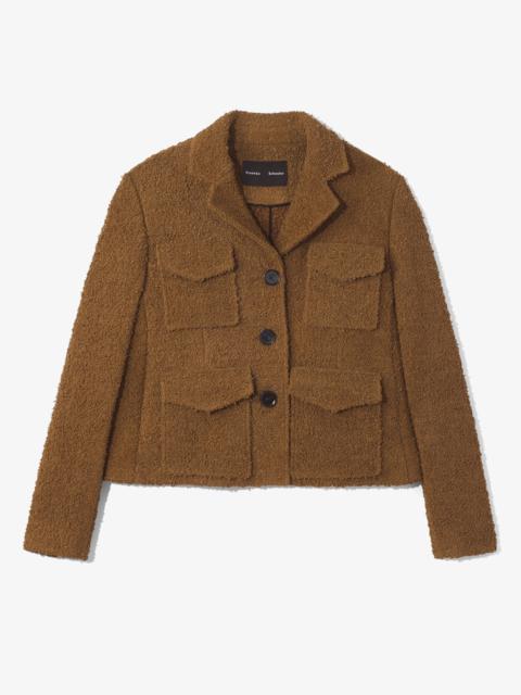 Proenza Schouler Bi-Stretch Tweed Jacket