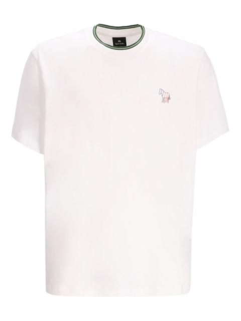 Paul Smith zebra-embroidered t-shirt