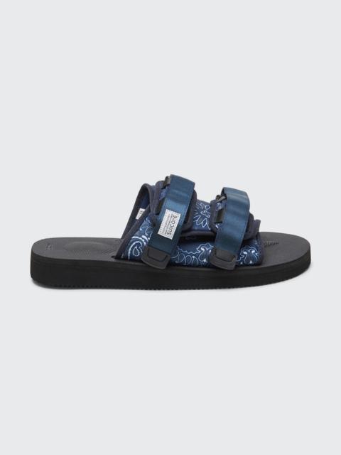 Suicoke Moto Cab Nylon Dual-Buckle Sandals