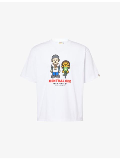 A BATHING APE® BAPE x Spotify x Syna Baby Milo Relaxed-Fit Cotton-Jersey T-Shirt