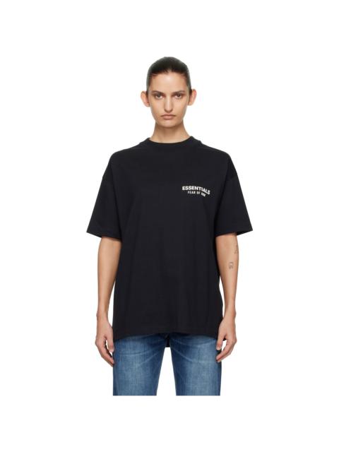 ESSENTIALS Black Classic T-shirt