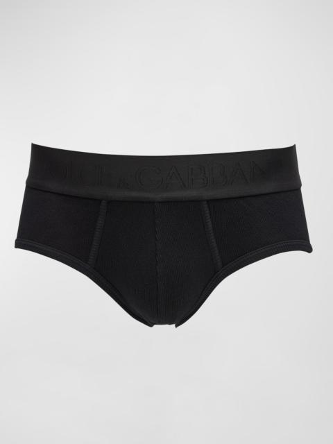 Dolce & Gabbana Men's Slip Brando Cotton Boxer Briefs