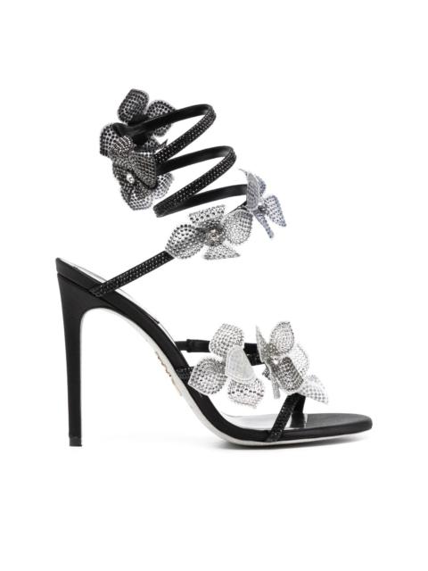 RENE CAOVILLA crystal embellishment sandals