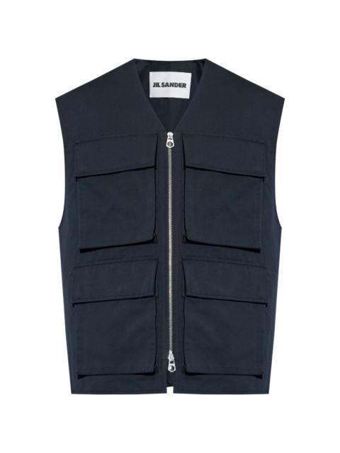 four-pocket gilet