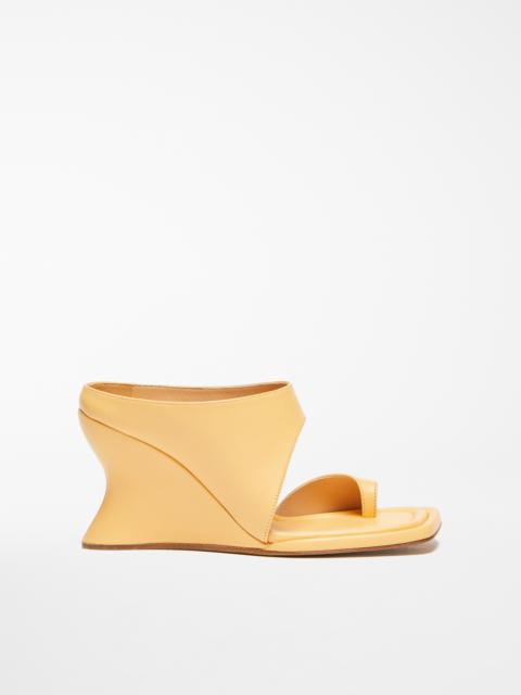 Max Mara CARACAS T-post wedge sandals