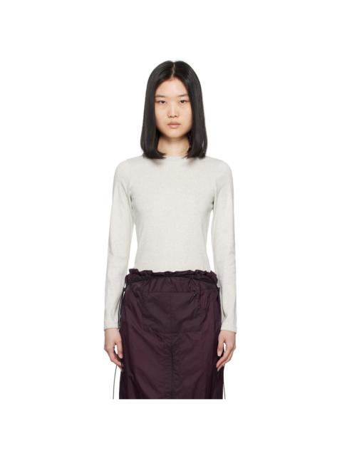 FLORE FLORE Gray Max Long Sleeve T-Shirt