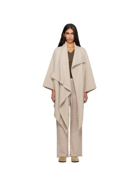 LAUREN MANOOGIAN Off-White Drape Mantle Cardigan