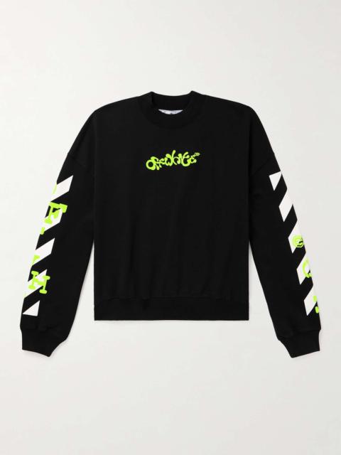 Logo-Print Cotton-Jersey Sweatshirt