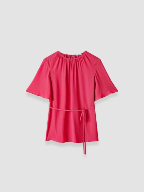 JOSEPH Libby Silk Blend Crepe Top