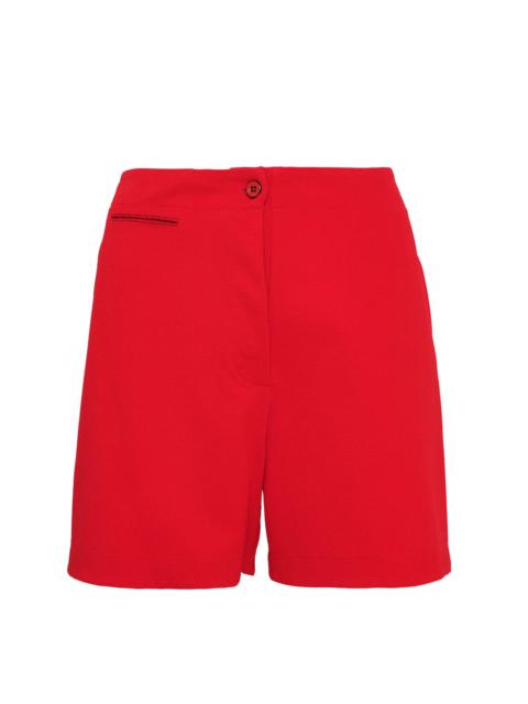 Jil Sander Crepe Textured Matt Shorts