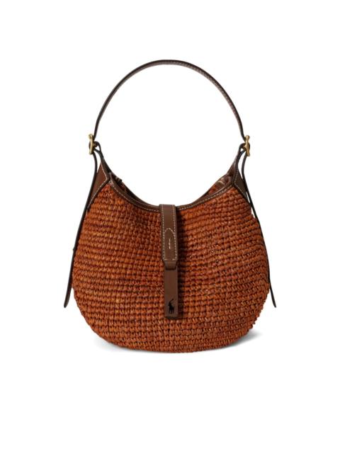 Polo Ralph Lauren raffia shoulder bag