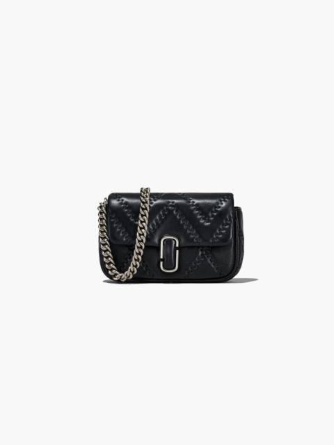 THE QUILTED LEATHER J MARC MINI SHOULDER BAG